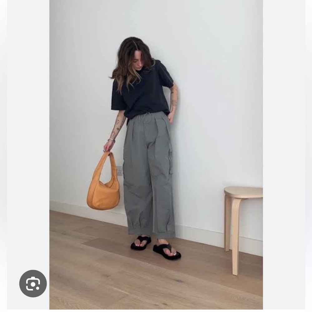 Gray Cargo Pants size medium or large
